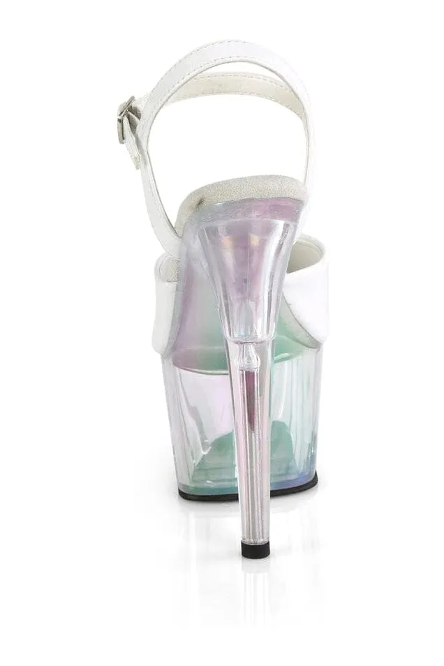 ADORE-709HT White Hologram Sandal