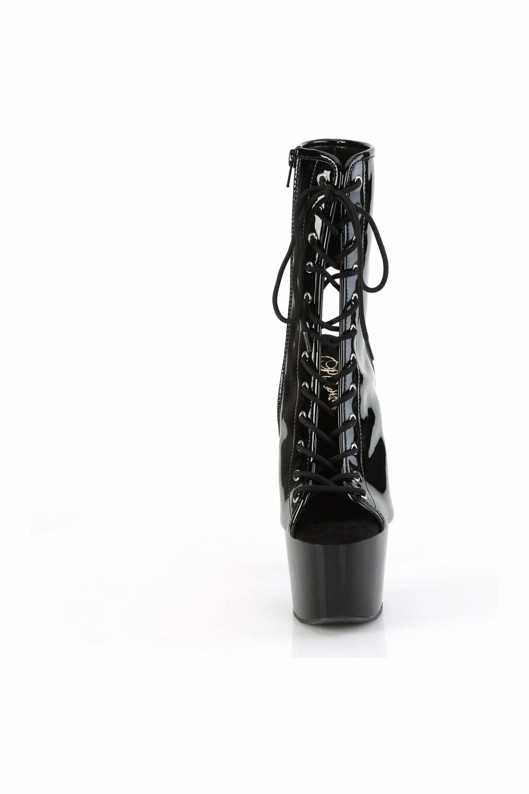 ADORE-1016 Black Patent Ankle Boot