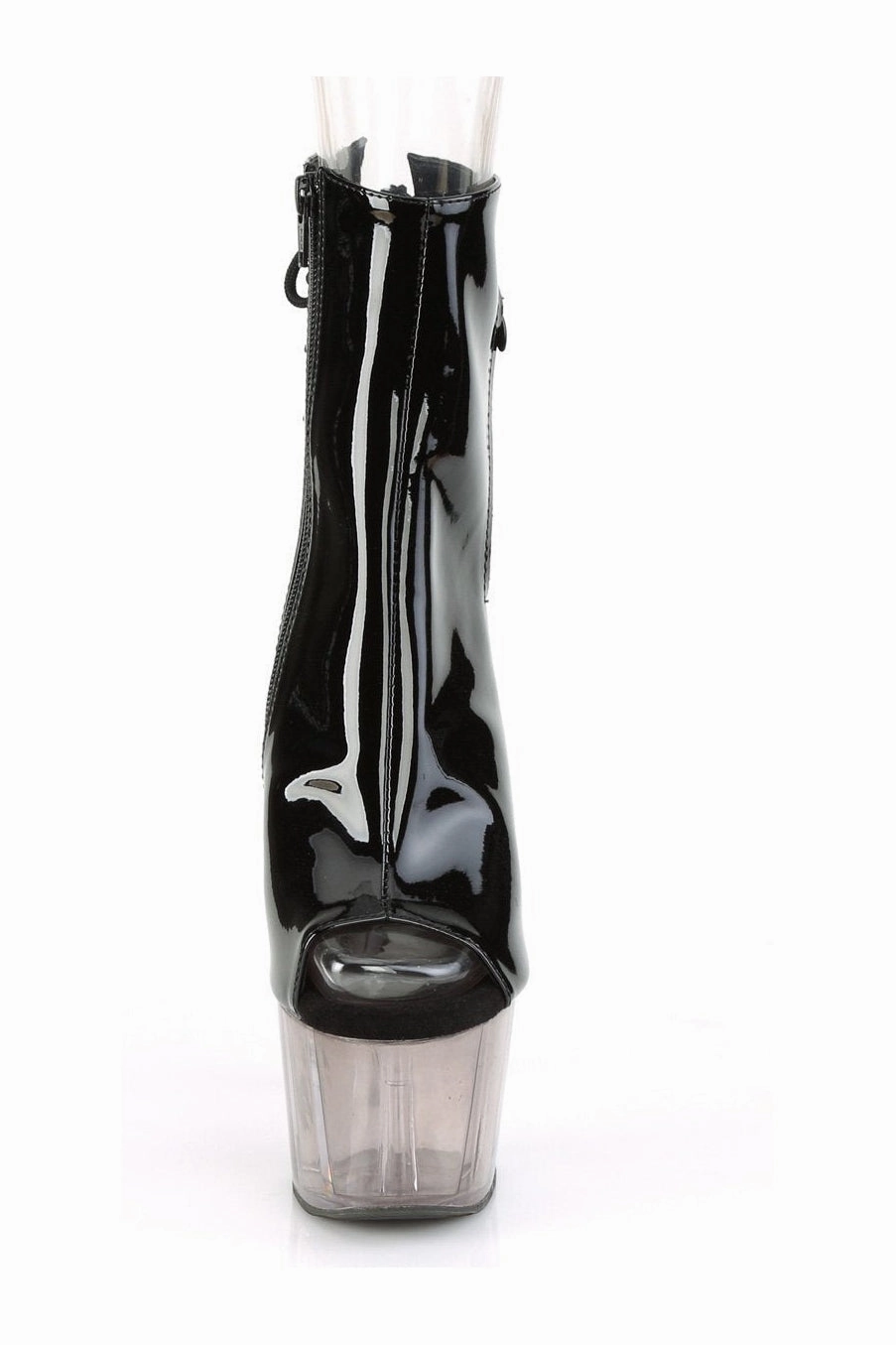 ADORE-1018T Exotic Boot | Black Patent