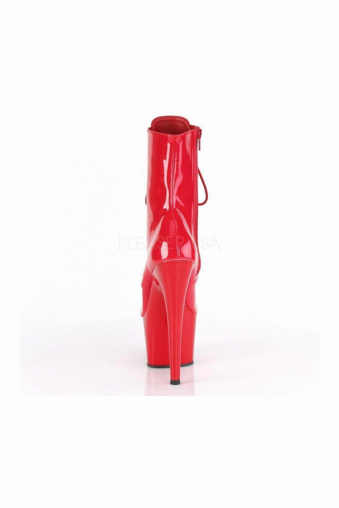 ADORE-1020 Platform Ankle Boot | Red Patent