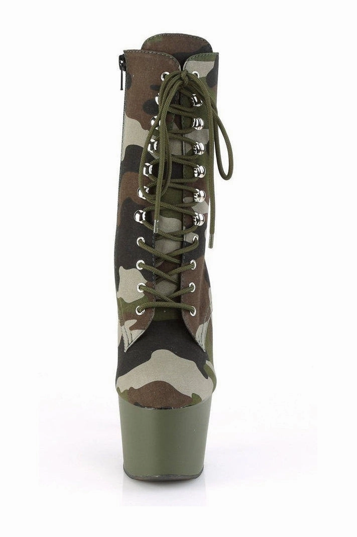ADORE-1020CAMO Exotic Boot | Kahki Fabric