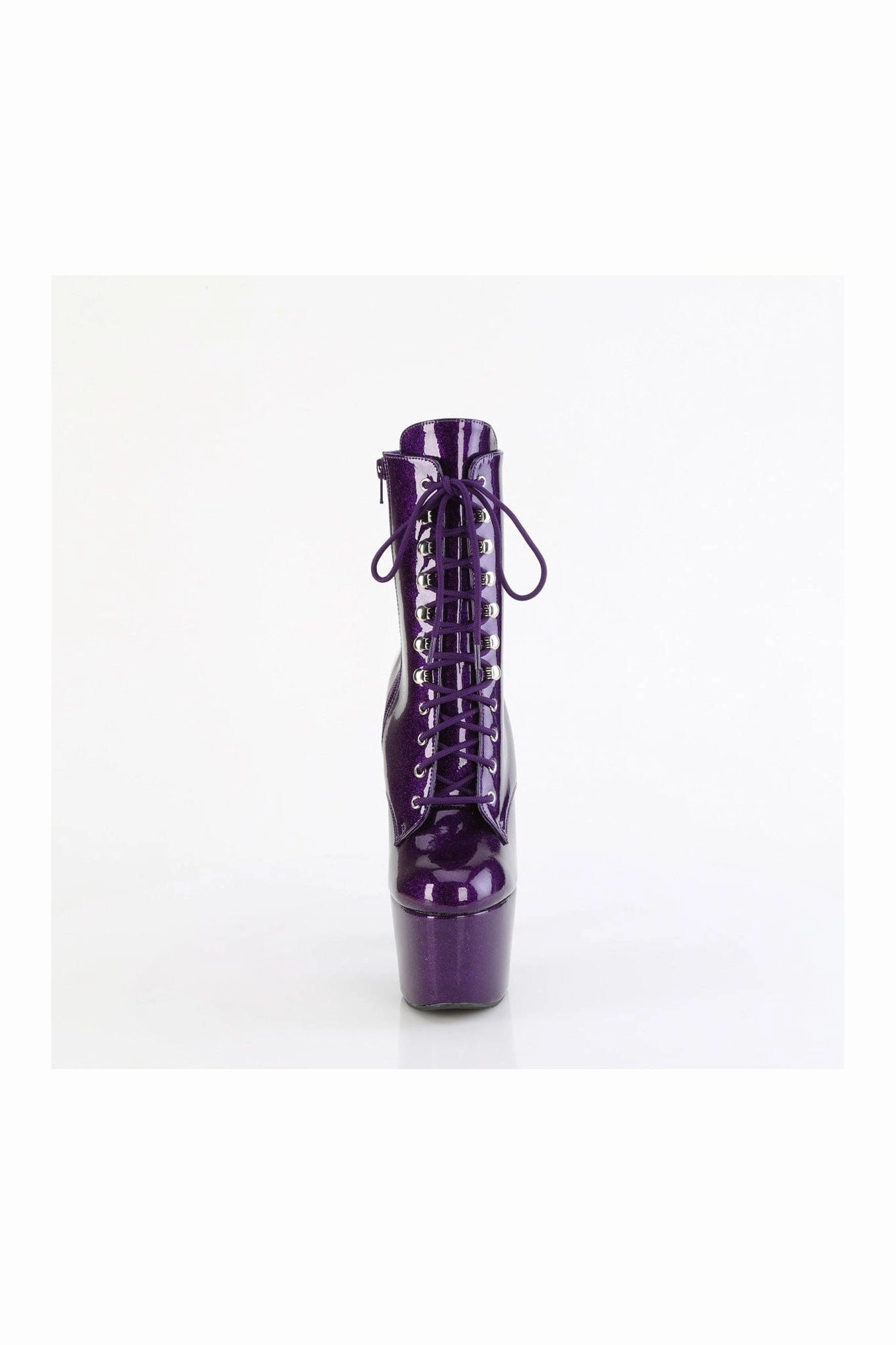 ADORE-1020GP Purple Patent Ankle Boot