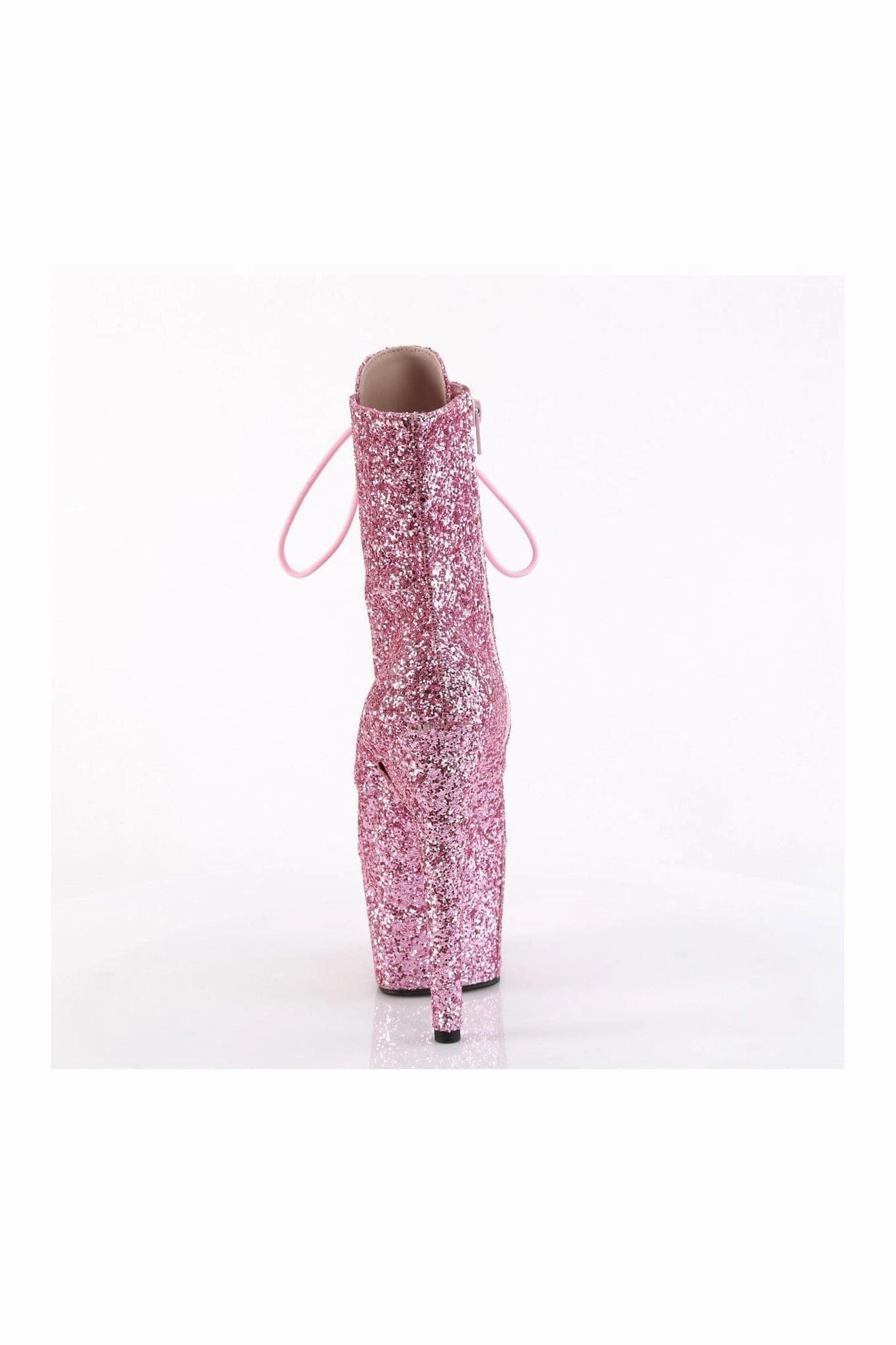 ADORE-1020GWR Pink Glitter Ankle Boot
