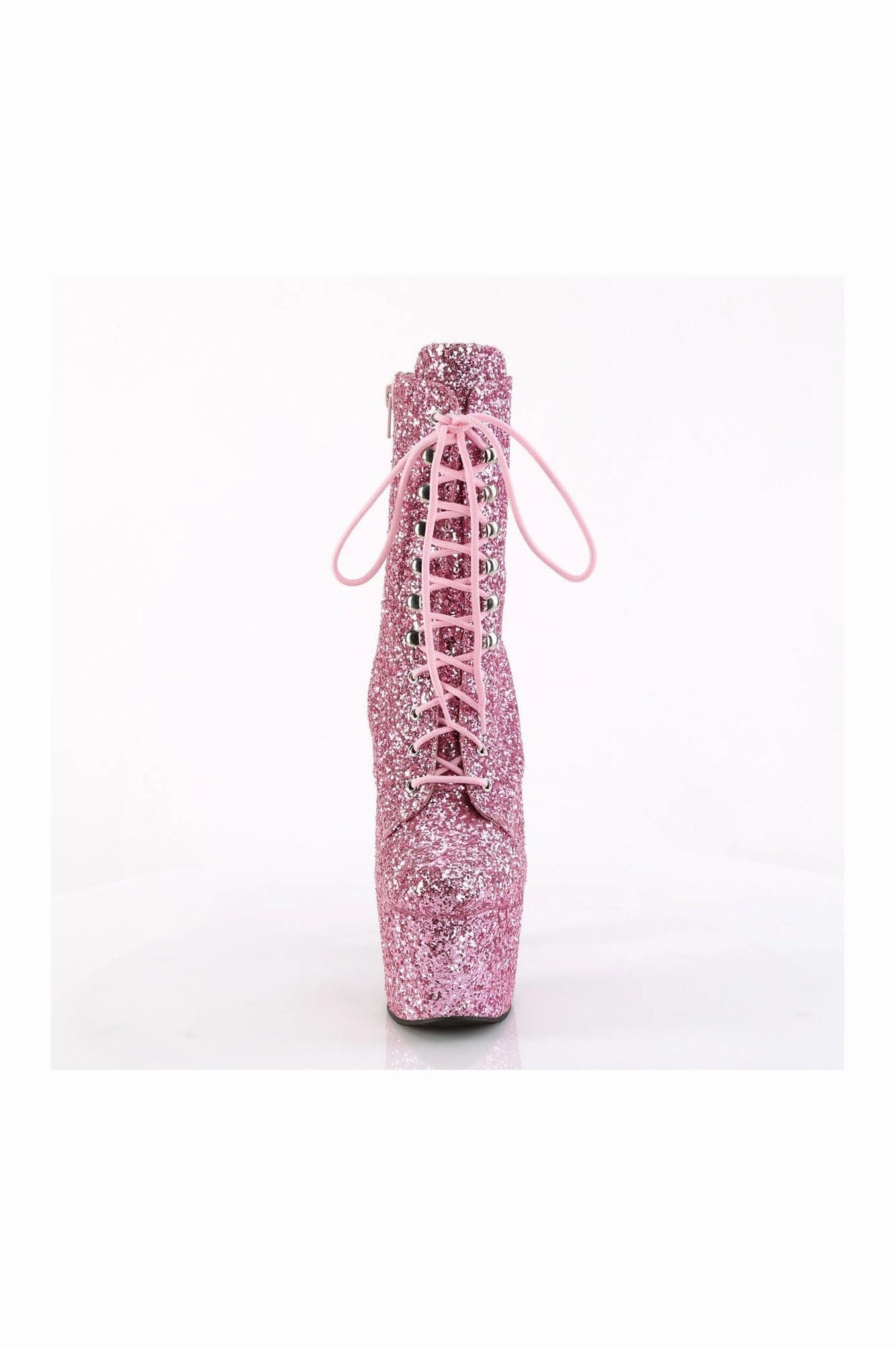 ADORE-1020GWR Pink Glitter Ankle Boot