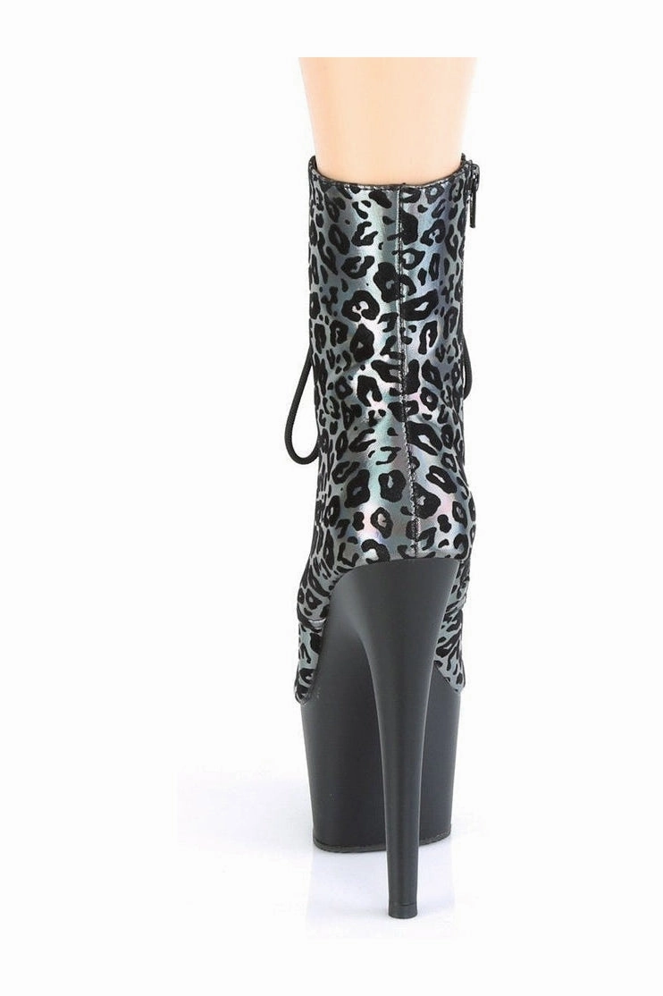ADORE-1020LP Exotic Boot | Hologram Faux Leather