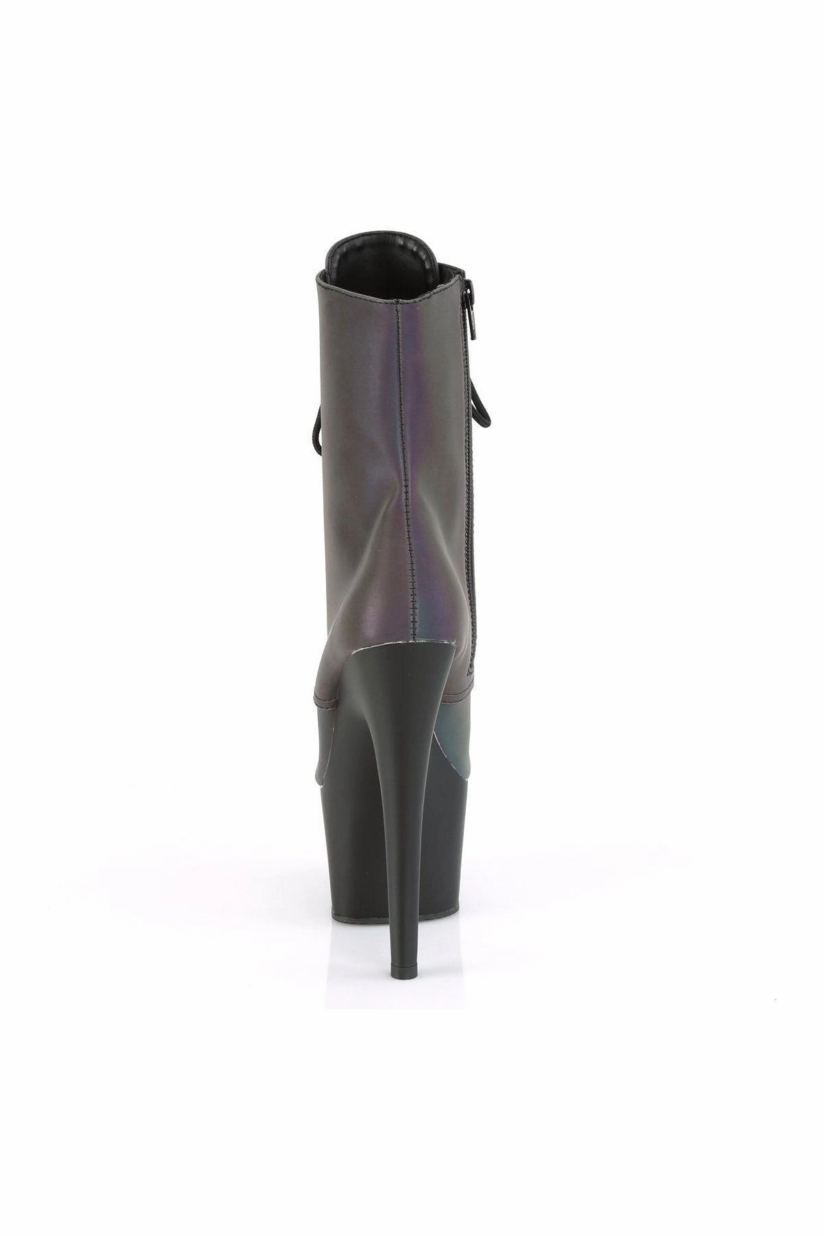 ADORE-1020REFL Exotic Boot | Green Faux Leather
