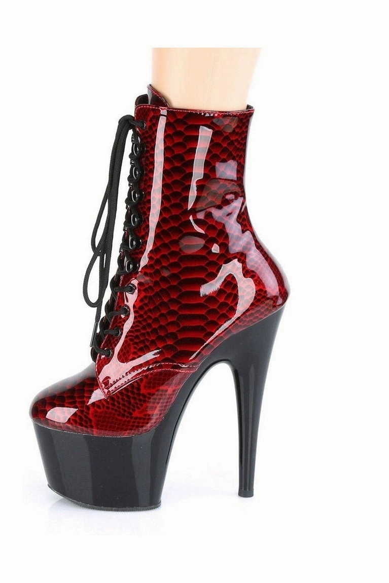 ADORE-1020SP Exotic Boot | Red Patent