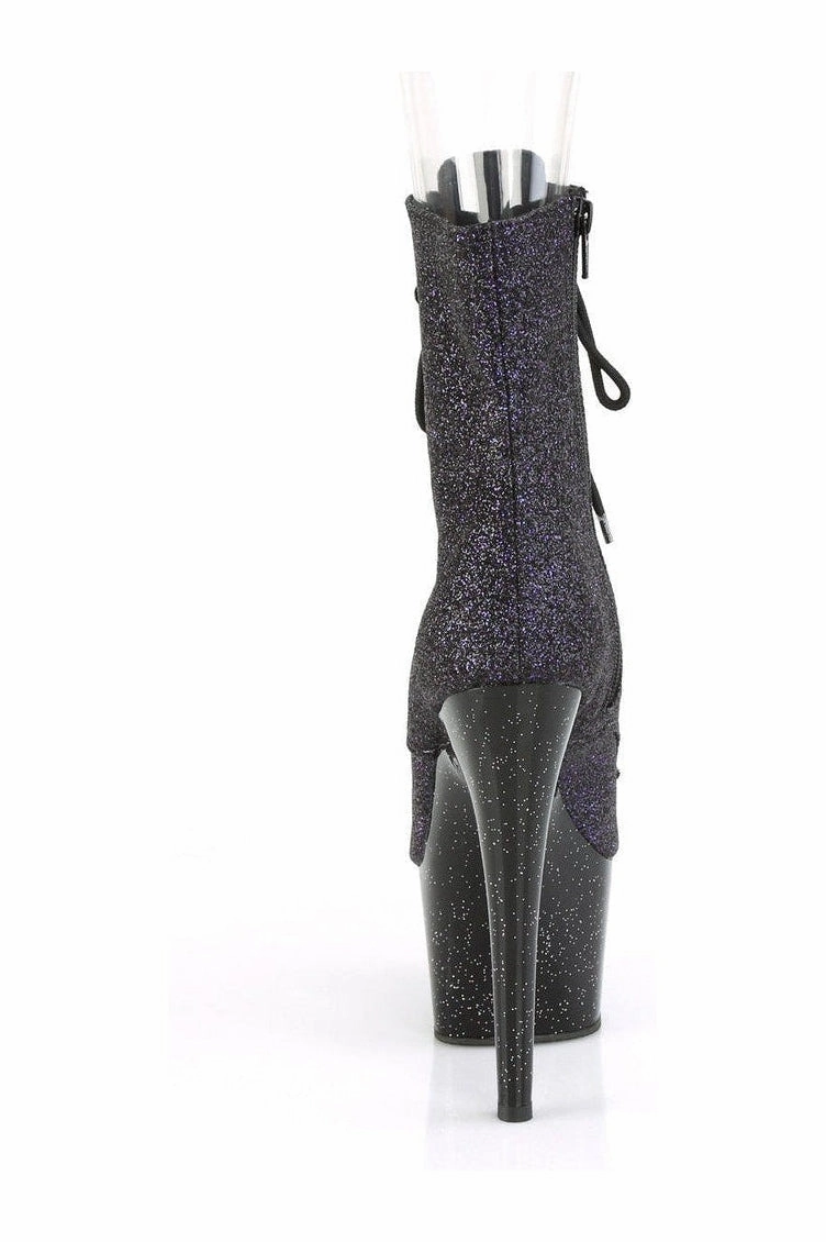 ADORE-1021MG Exotic Boot | Purple Glitter