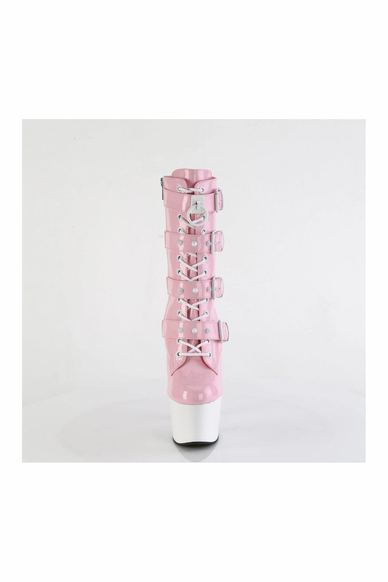 ADORE-1046TT Pink Patent Ankle Boot