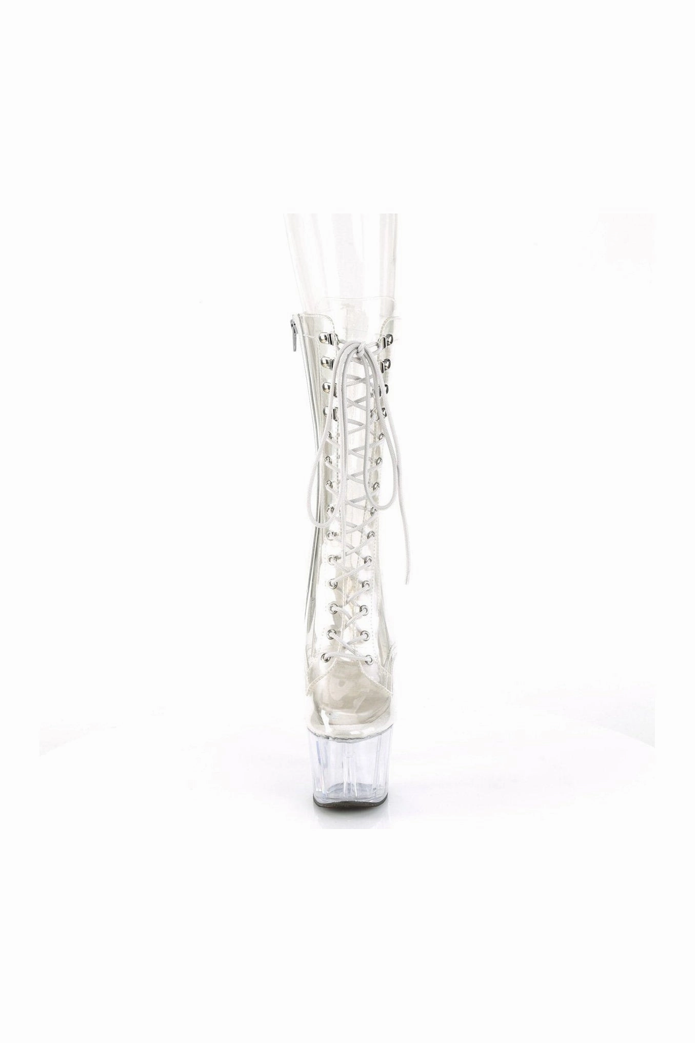 ADORE-1050C Ankle Boot | Clear Vinyl