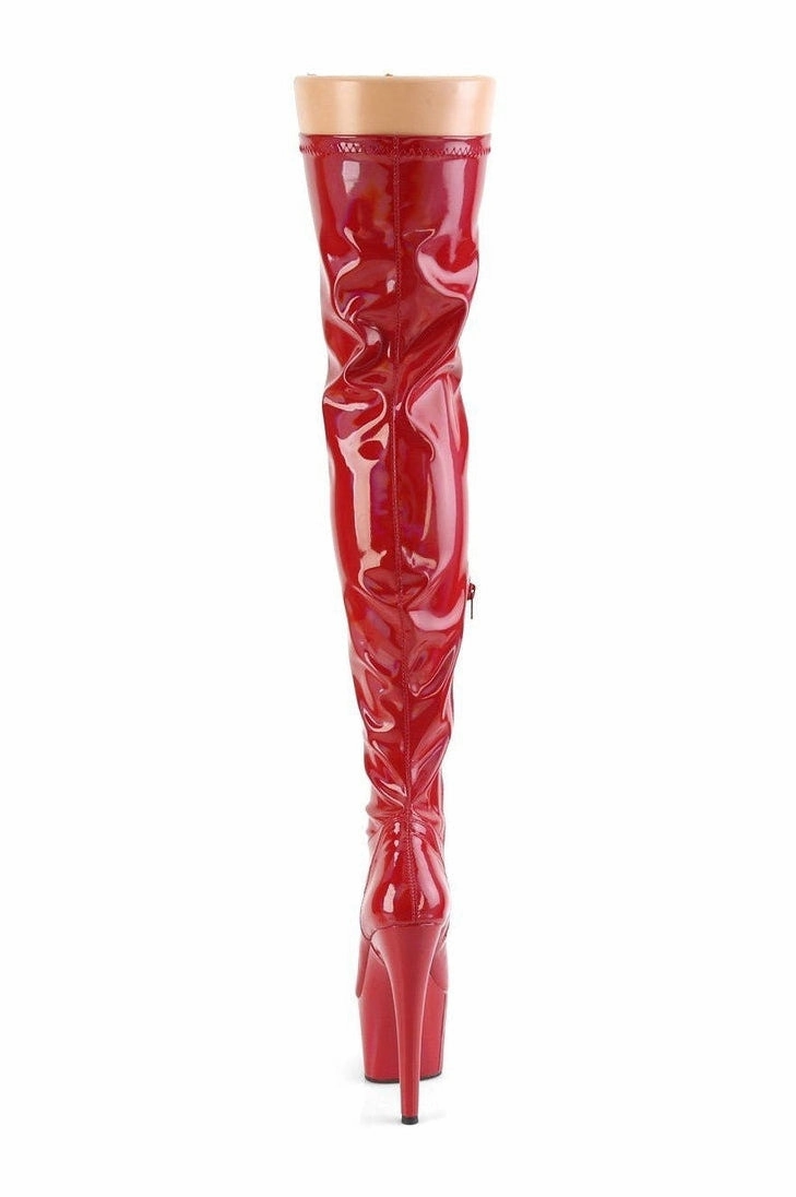 ADORE-3000HWR Exotic Boot | Red Patent