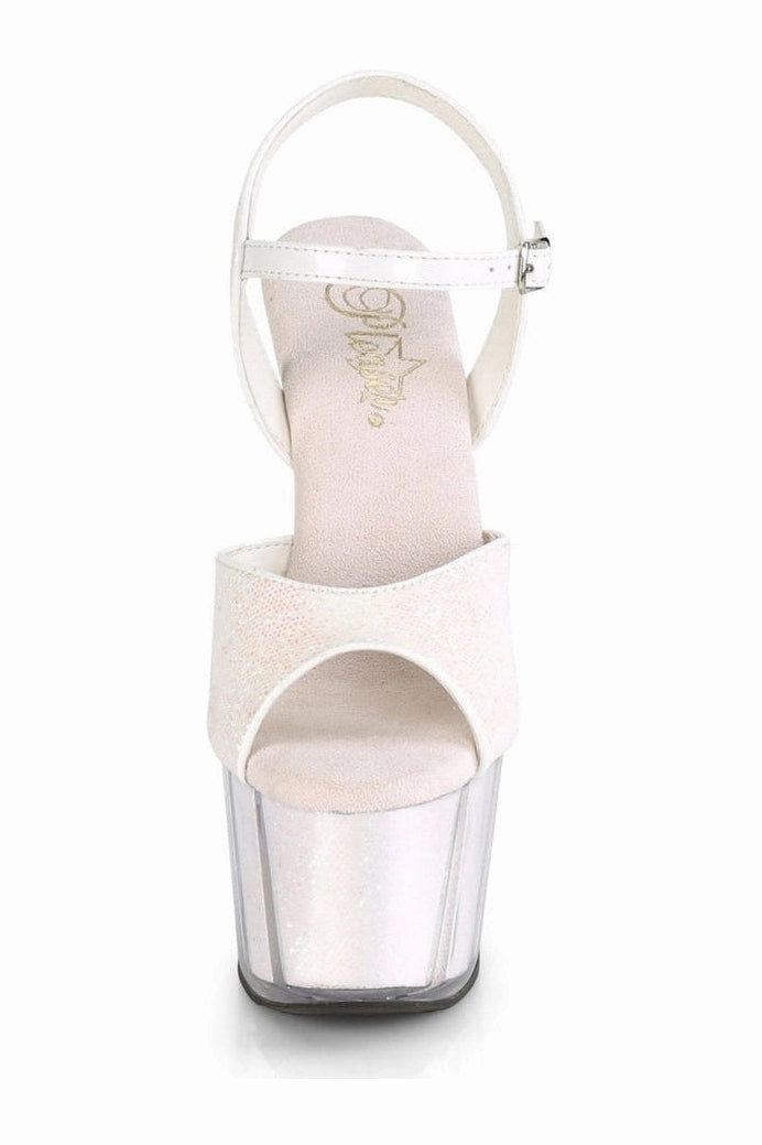 ADORE-710G Exotic Sandal | Hologram Glitter