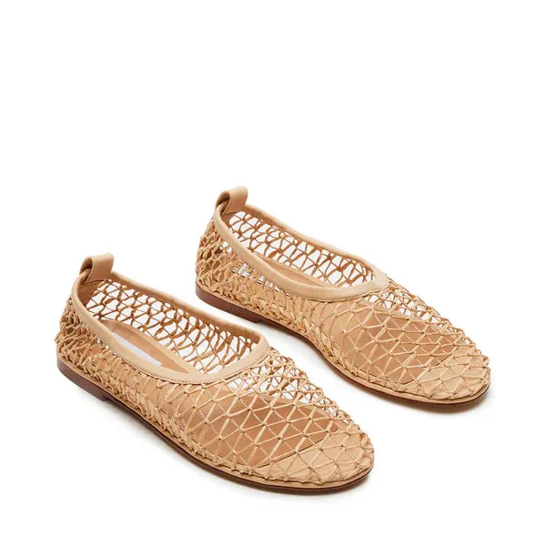 Ambrosia Flat Shoe TAN