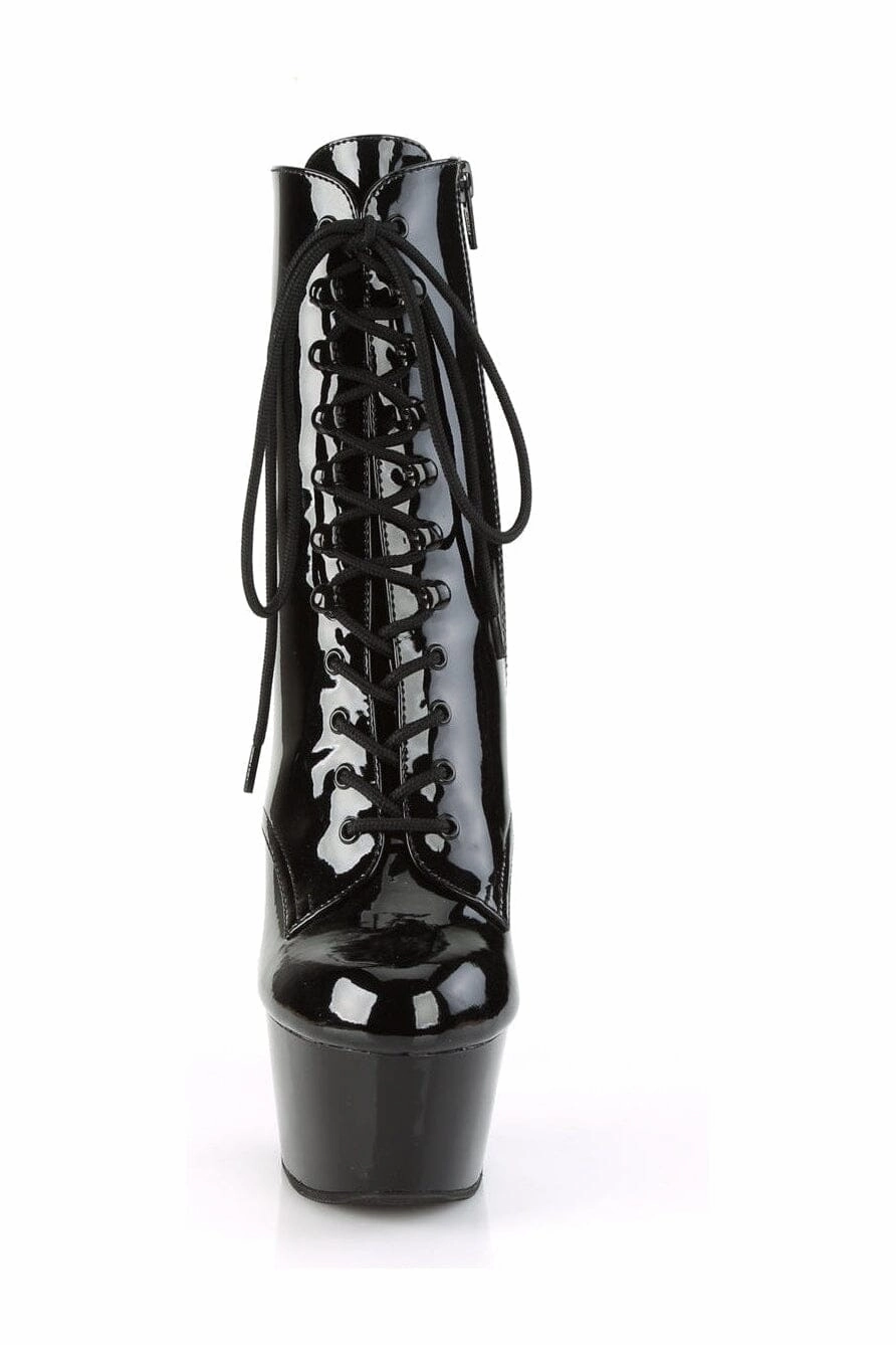 ASPIRE-1020 Black Patent Ankle Boot