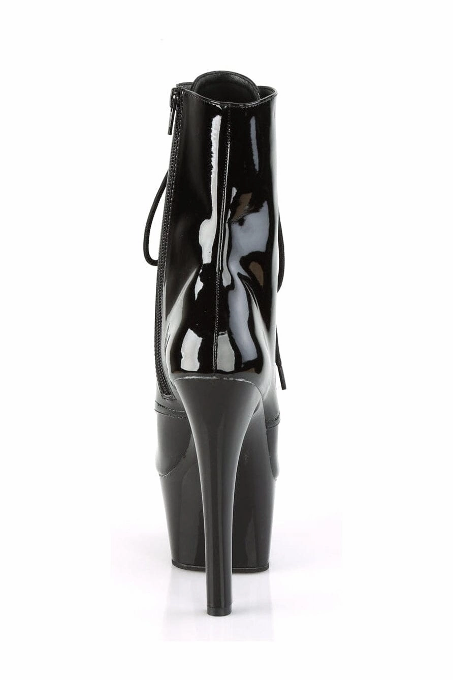 ASPIRE-1020 Black Patent Ankle Boot
