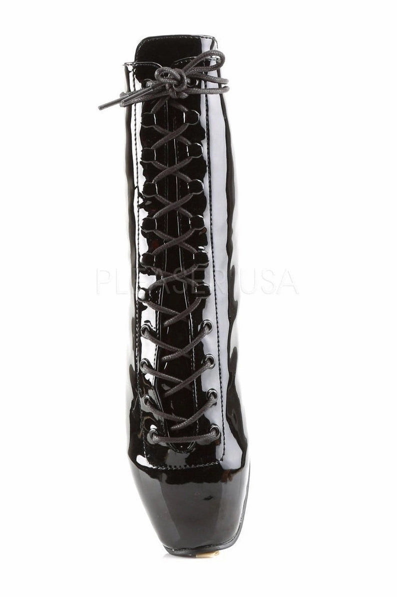 BALLET-1020 Ballet Ankle Boot | Black Patent