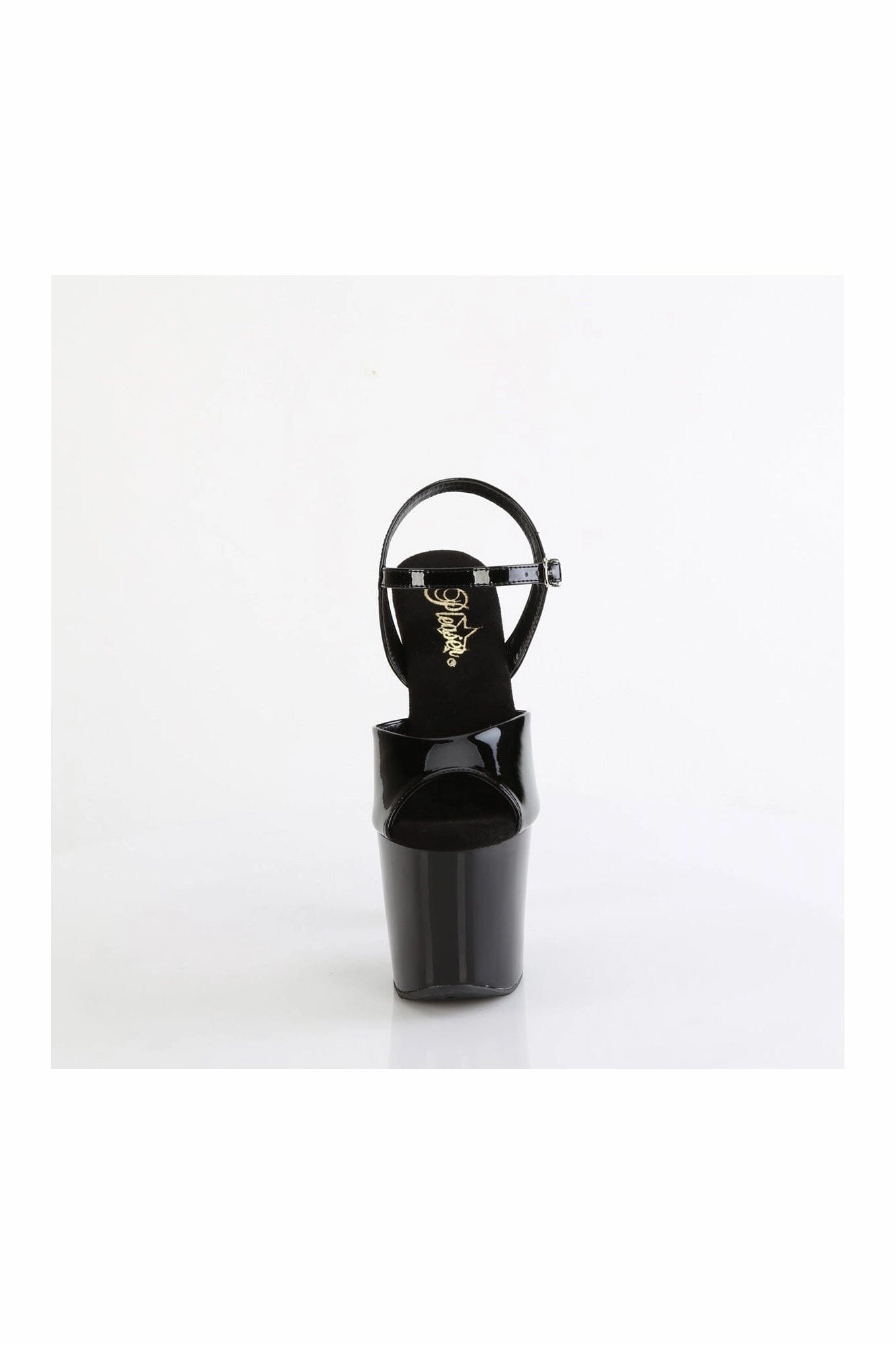BLISS-709 Black Patent Sandal