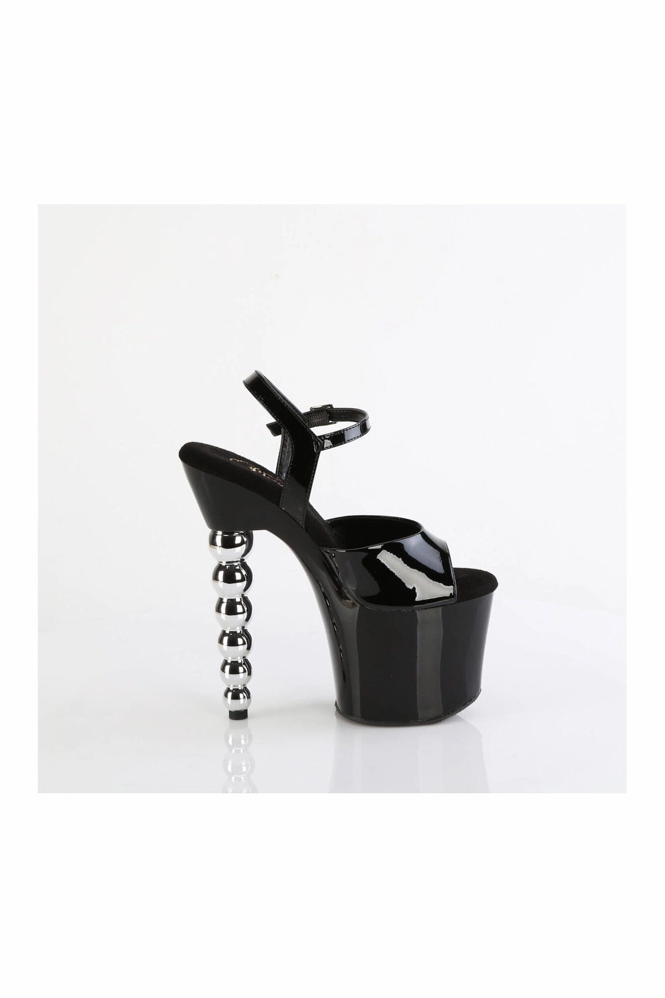 BLISS-709 Black Patent Sandal