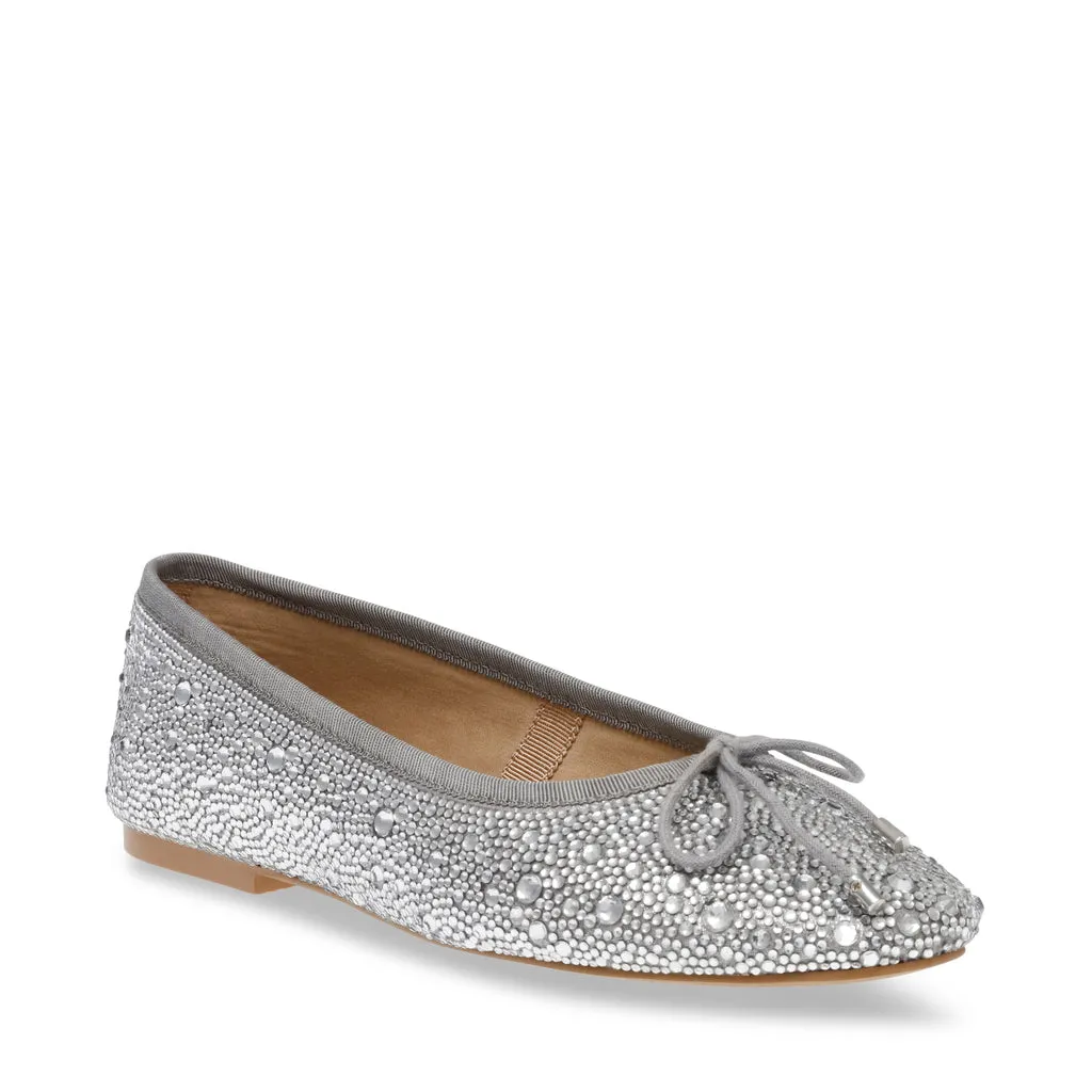 Blossoms-R Flat Shoe SILVER