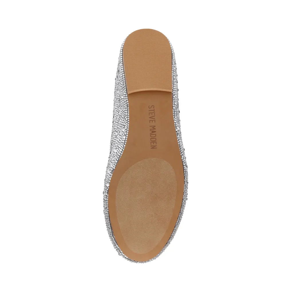 Blossoms-R Flat Shoe SILVER