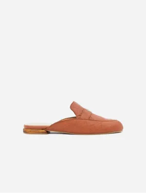 Cairo Pinatex Vegan Leather Mules | Cinnamon