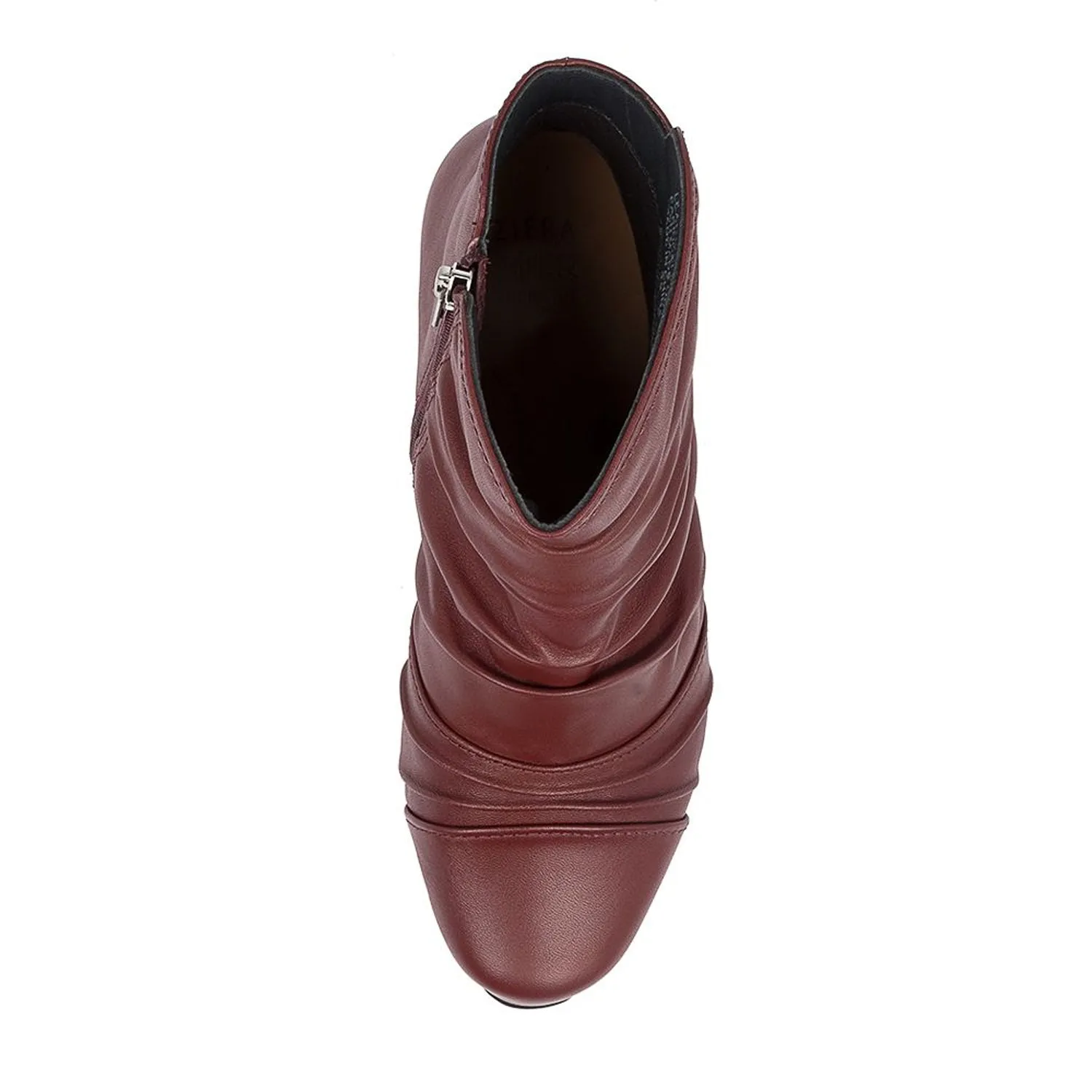 CAMRYN XW - DARK RED LEATHER FINAL SALE