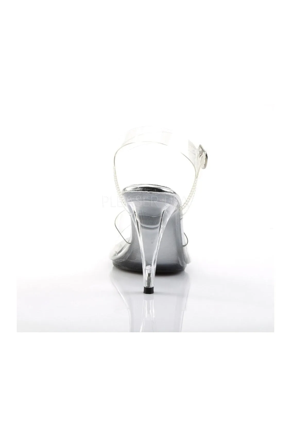 CARE408 Sandal | Clear Vinyl