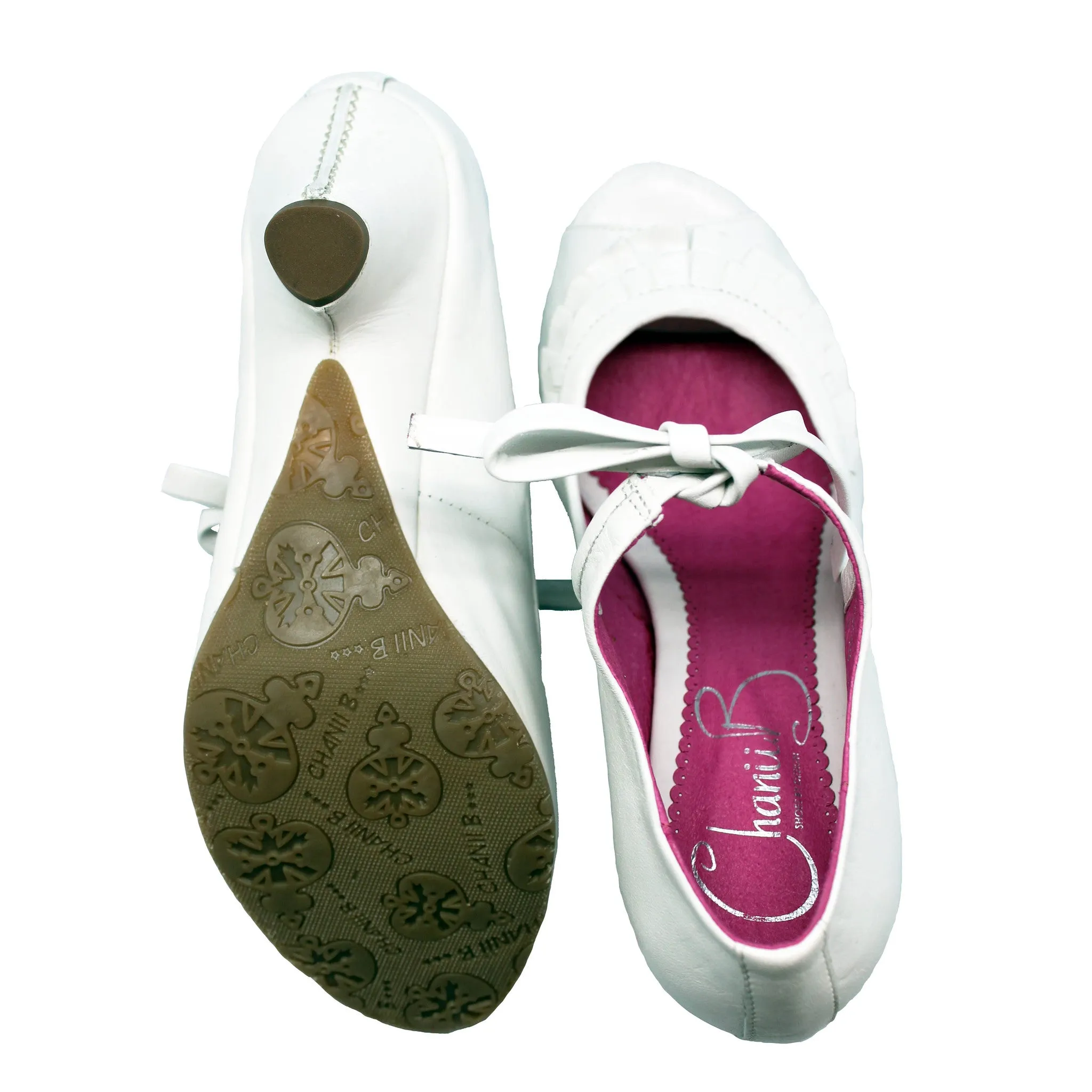 Chablis -ivory open toe- last pairs 36,38 and 40