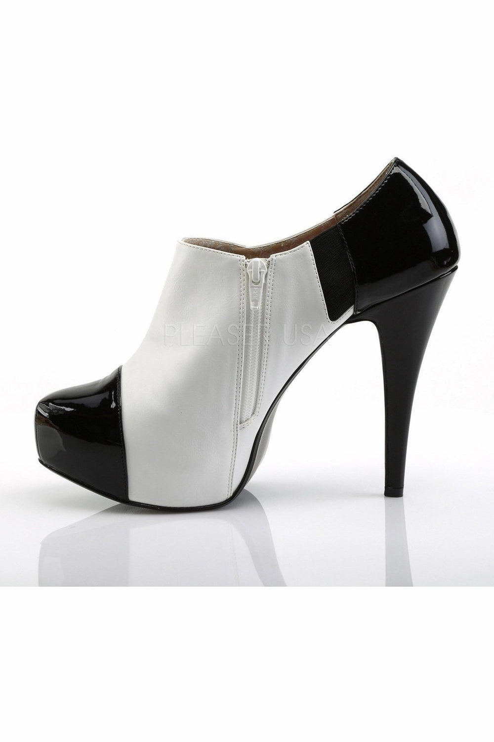 CHLOE-11 Ankle Boot | Black Patent