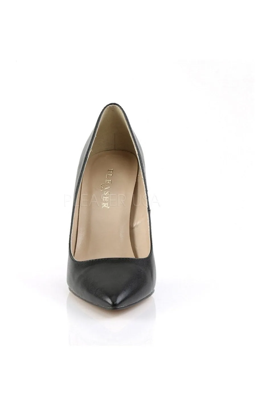 CLASSIQUE-20 Pump  | Black Faux Leather