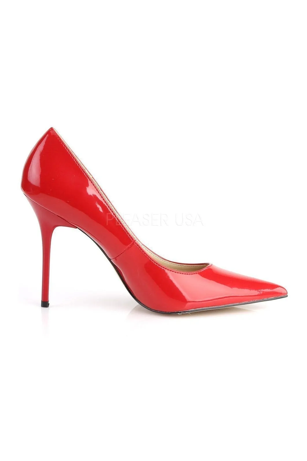 CLASSIQUE-20 Pump  | Red Patent