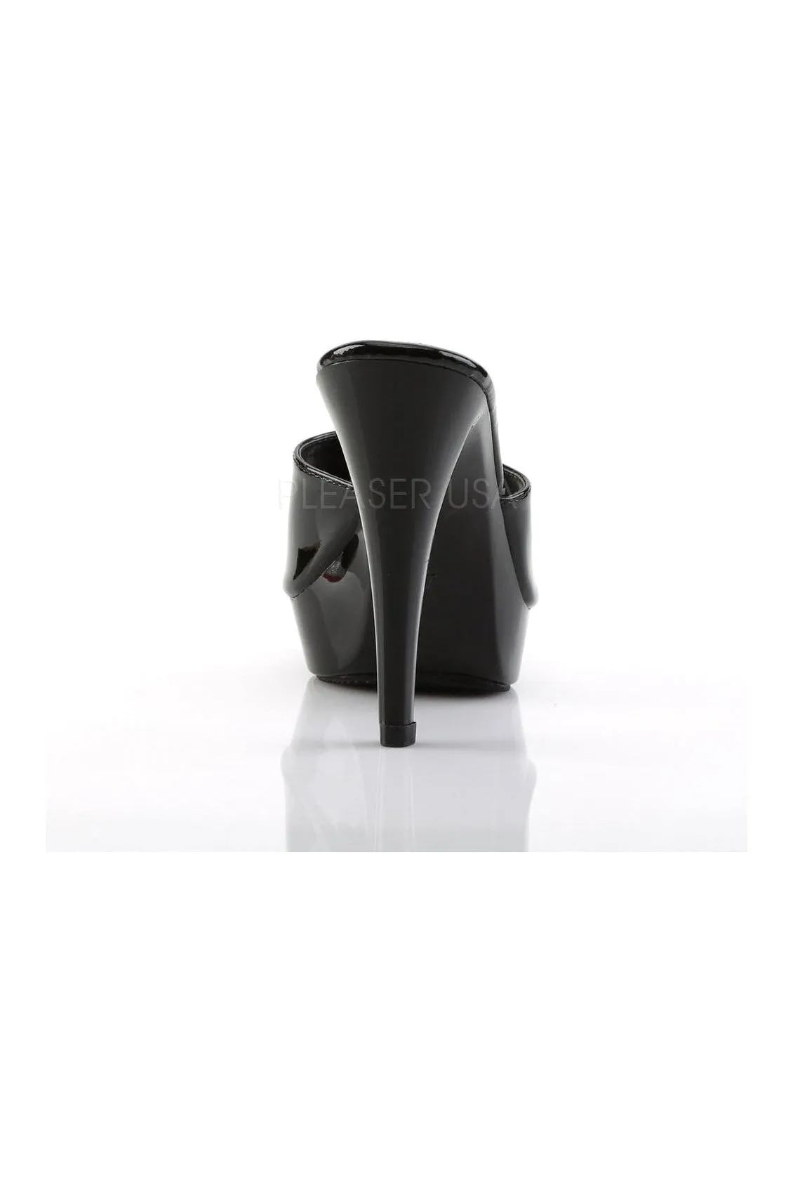COCKTAIL-501 Platform Slide | Black Patent
