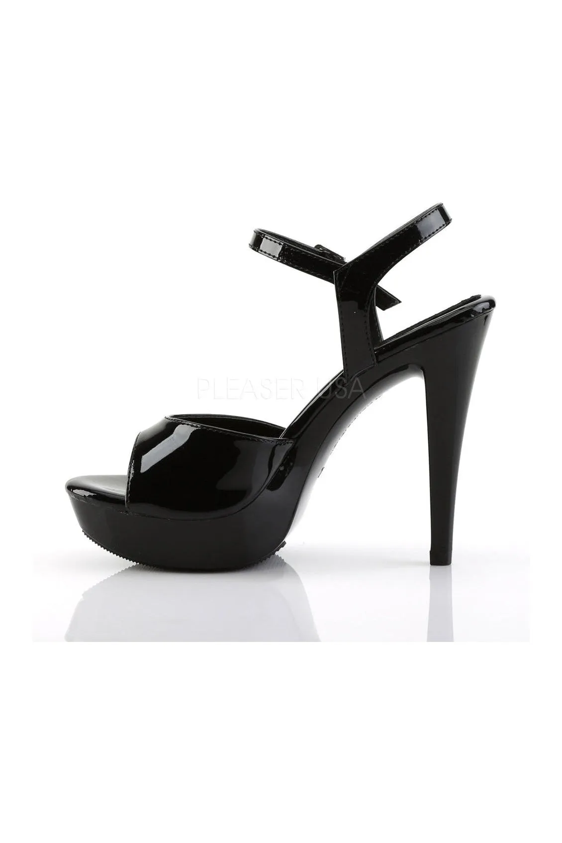 COCKTAIL-509 Platform Sandal | Black Patent
