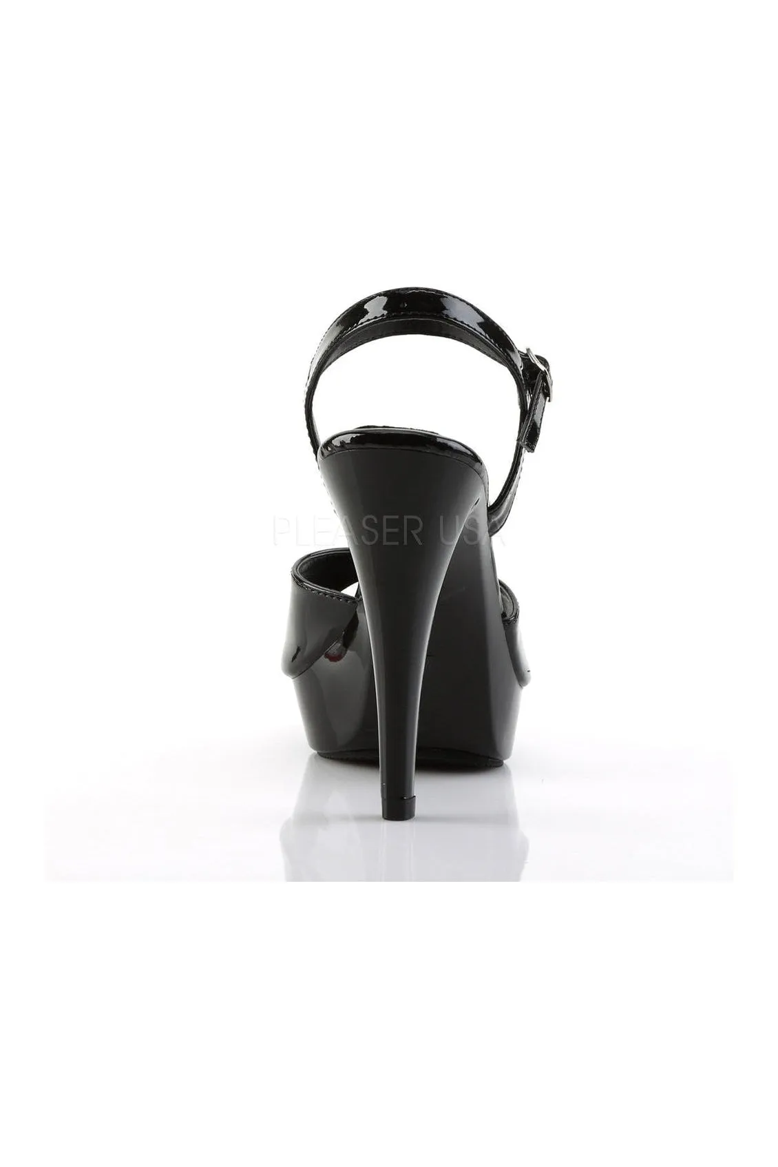 COCKTAIL-509 Platform Sandal | Black Patent