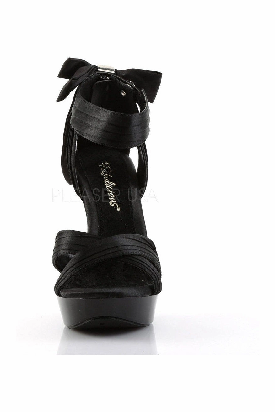 COCKTAIL-568 Sandal | Black Fabric