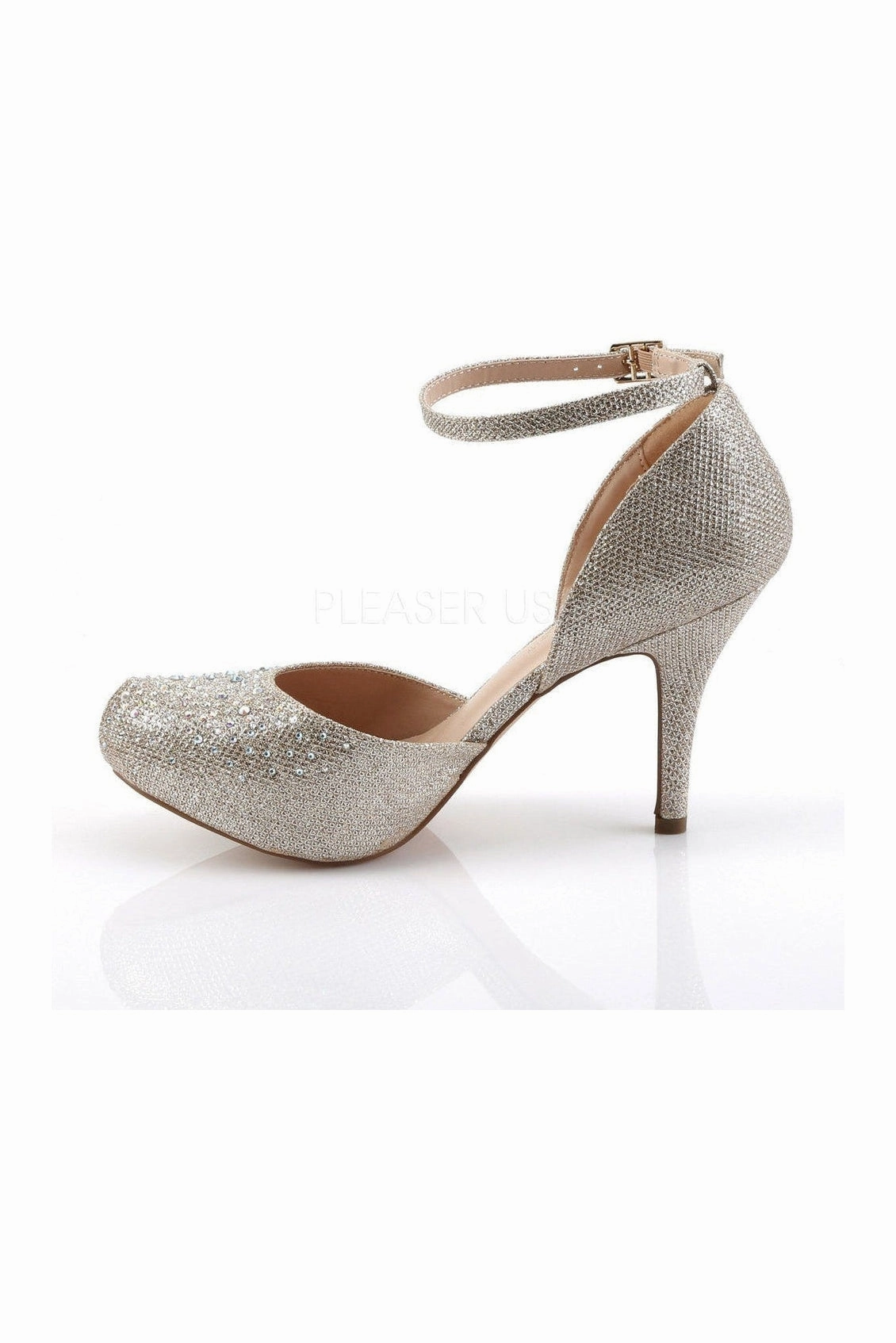 COVET-03 Pump  | Nude Fabric