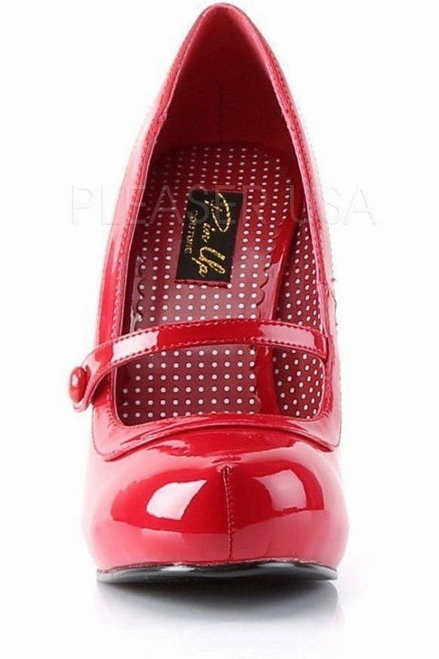 CUTIEPIE-02 Pump  | Red Patent