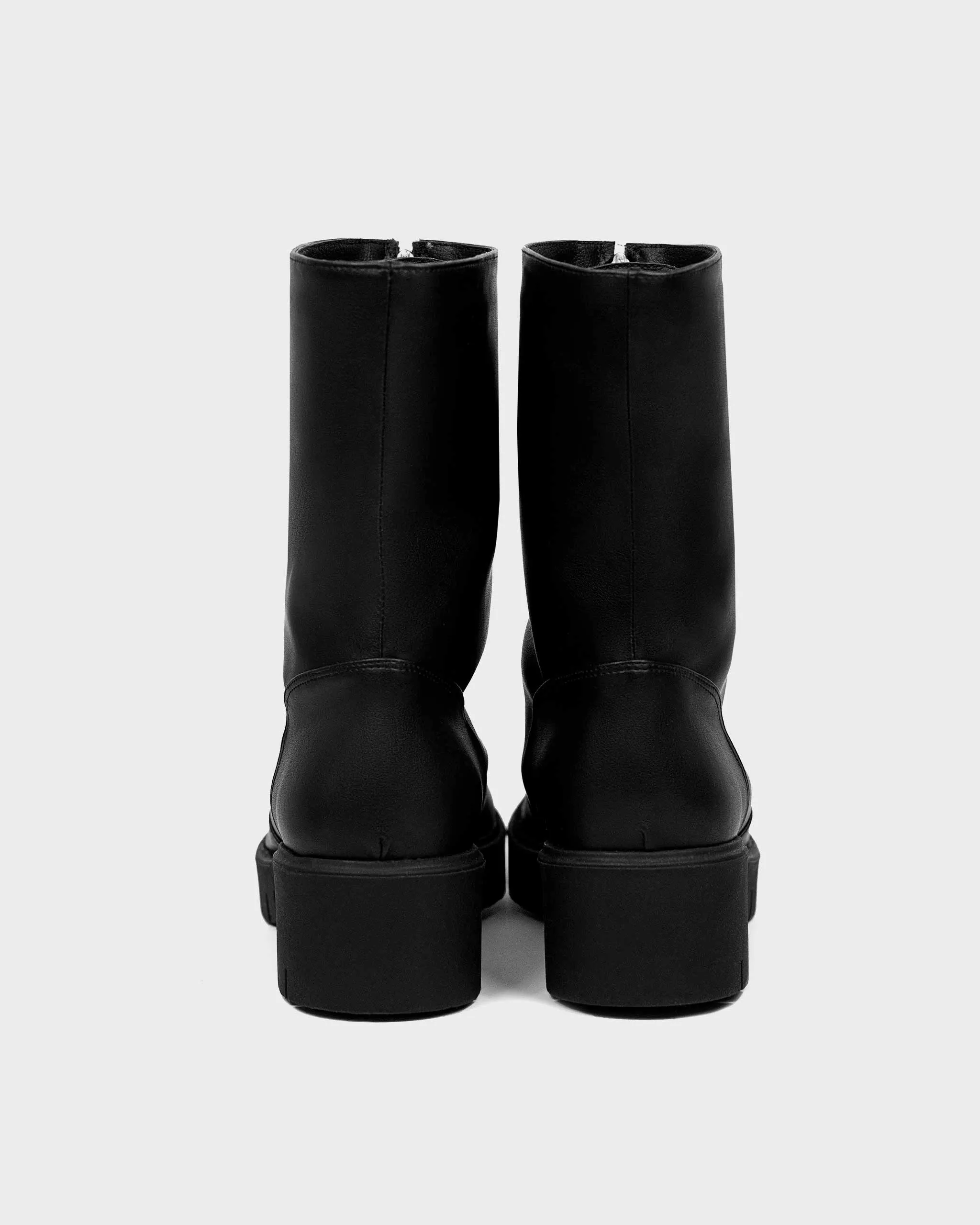 Cyber Women's Desserto Cactus Leather Vegan Ankle Boots | Black