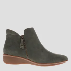 DAMASCUS - MOSS SUEDE ANKLE BOOTS