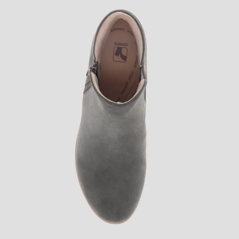 DAMASCUS - MOSS SUEDE ANKLE BOOTS