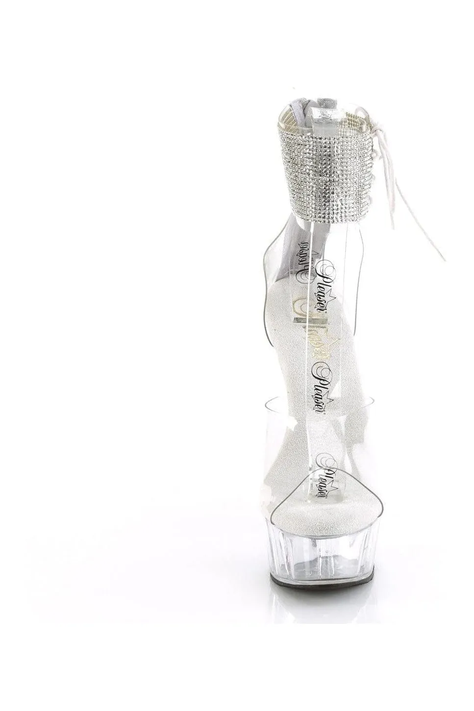 DELIGHT-624RS Clear Vinyl Sandal