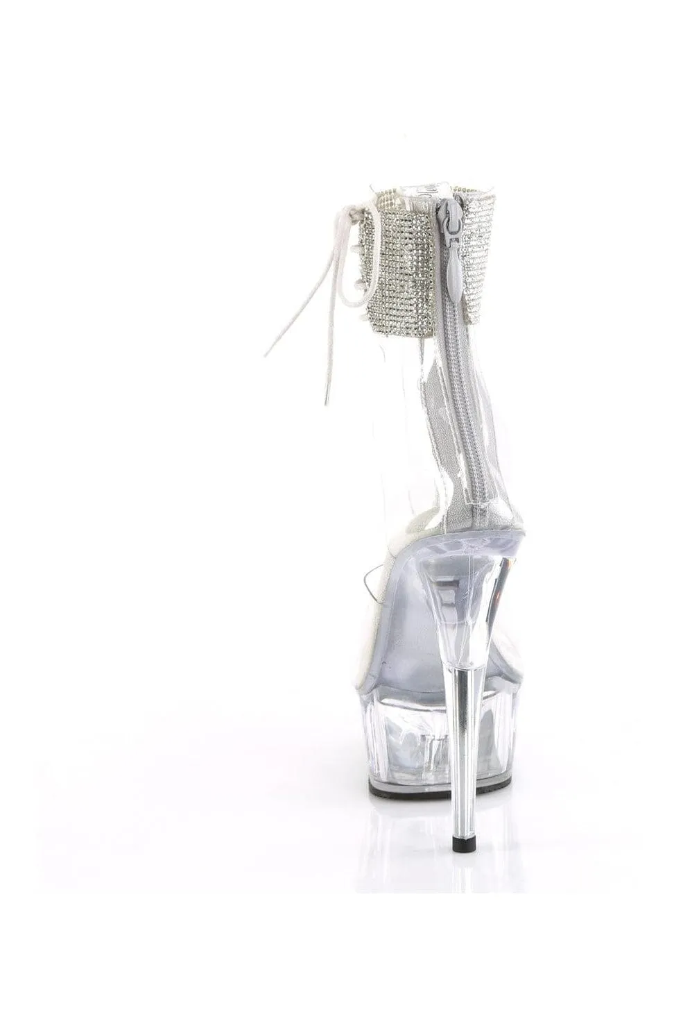 DELIGHT-624RS Clear Vinyl Sandal
