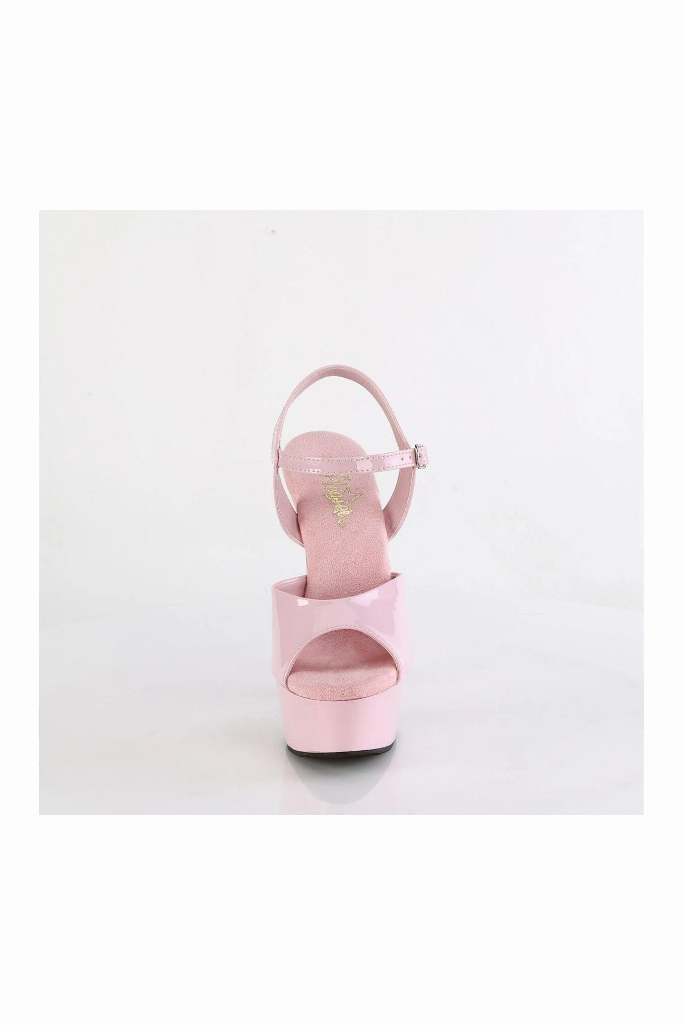 DELIGHT-609 Pink Patent Sandal