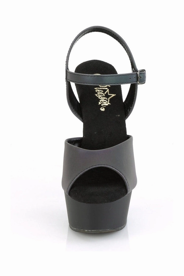 DELIGHT-609REFL Exotic Sandal | Green Reflective