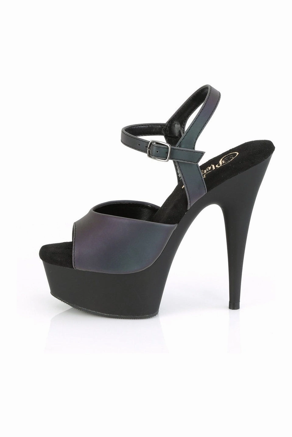 DELIGHT-609REFL Exotic Sandal | Green Reflective
