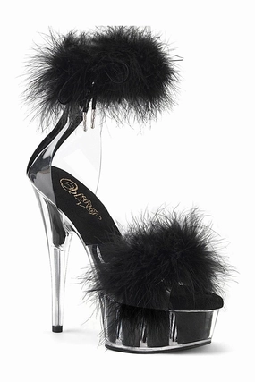 DELIGHT-624F Clear Vinyl Sandal
