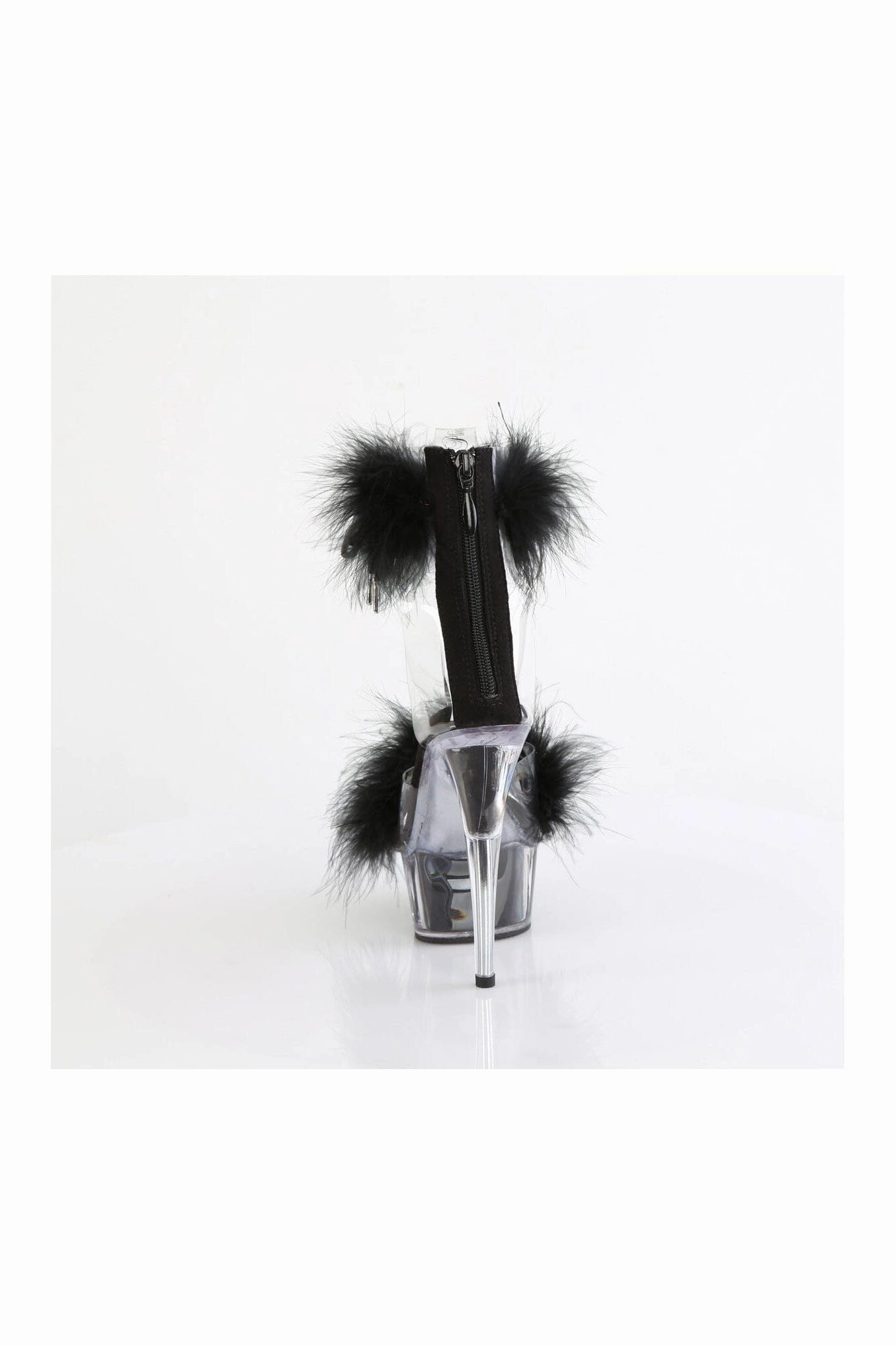 DELIGHT-624F Clear Vinyl Sandal