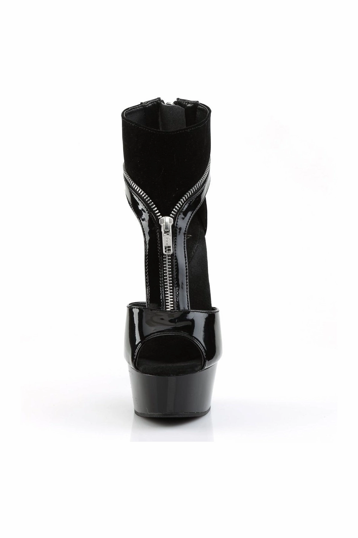 DELIGHT-690 Sandal | Black Patent