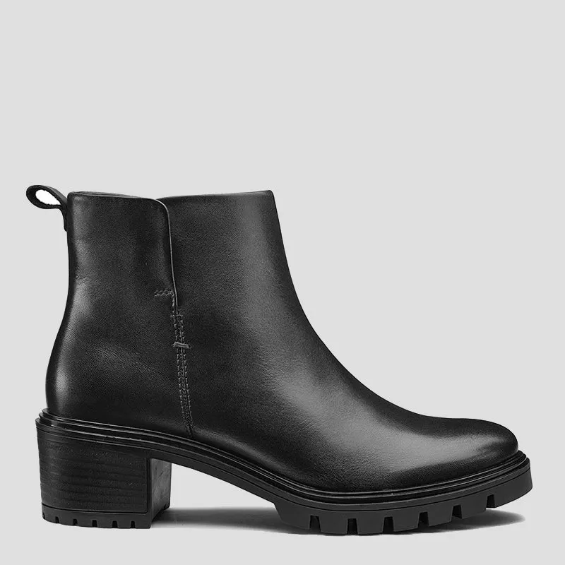 DENVER 13 - BLACK LEATHER
