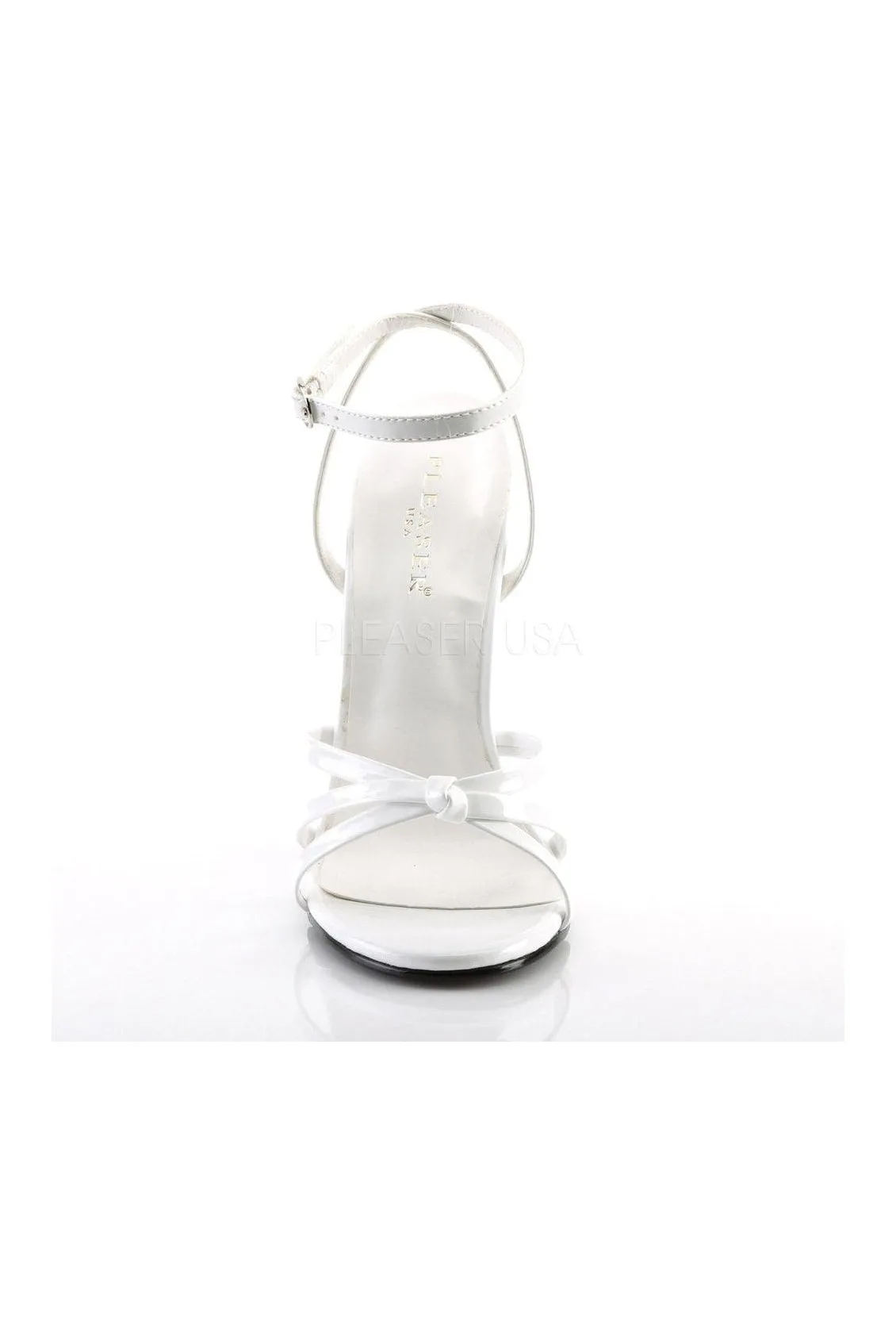 DOMINA-108 Sandal  | White Patent